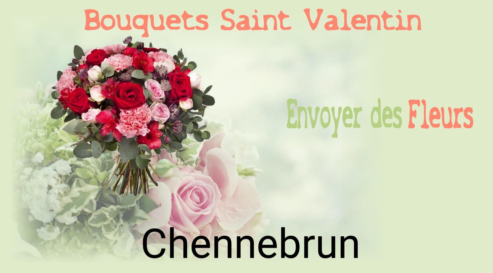 Roses de Saint-Valentin livrées à Chennebrun